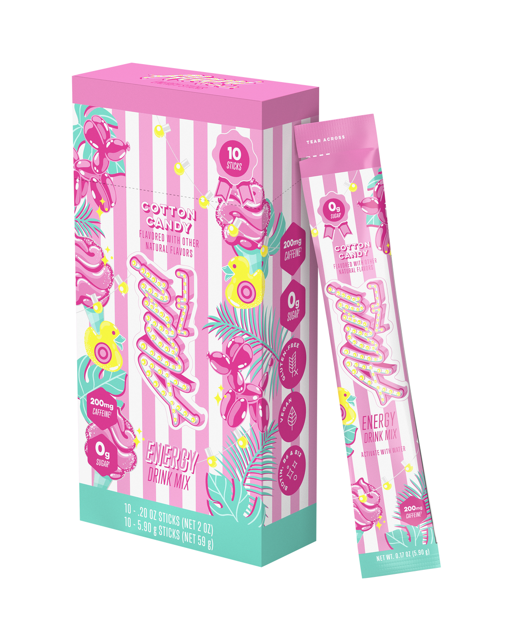 Alani Nu Energy Sticks - Cotton Candy D8 - image 2