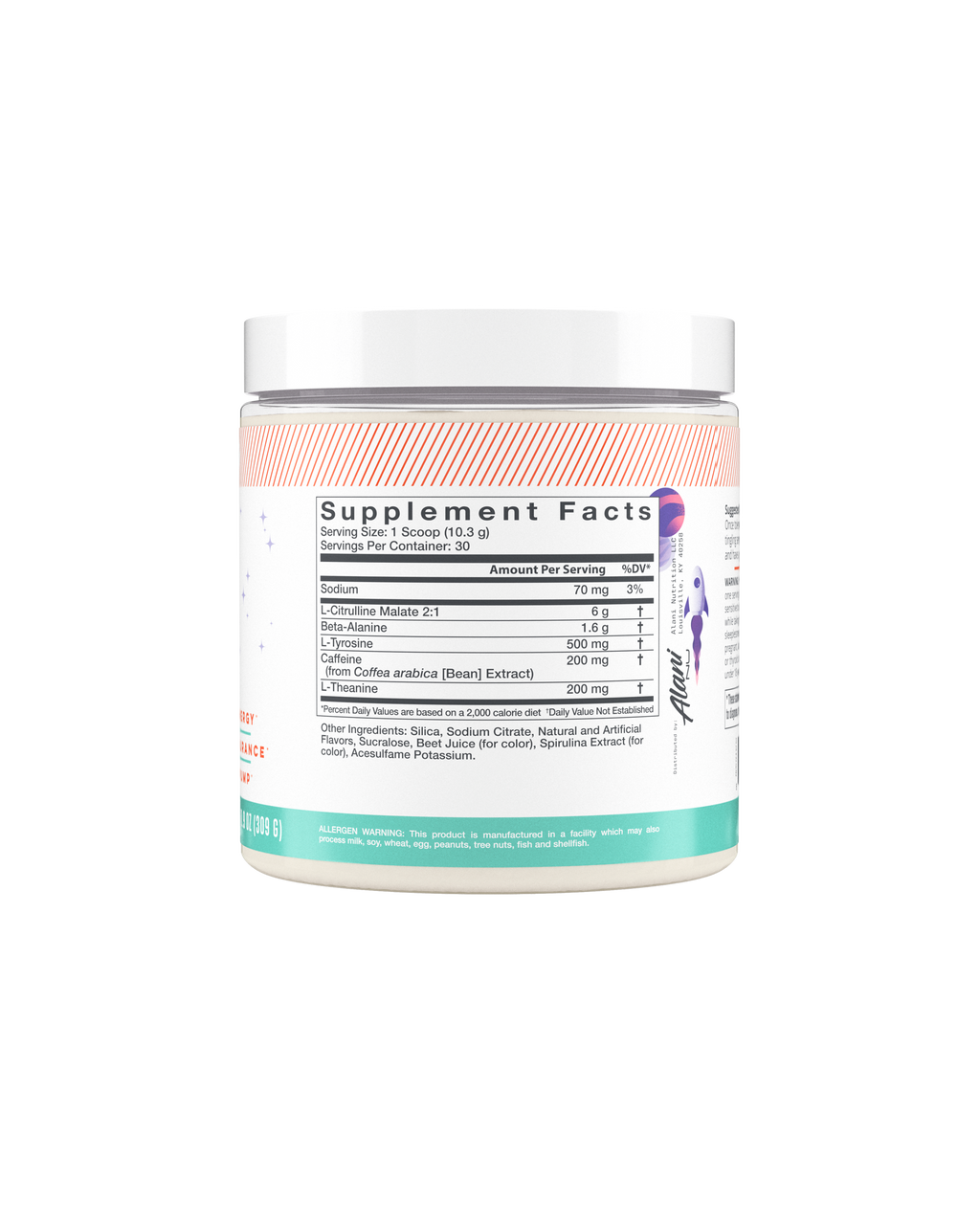 Alani Nu Pre-Workout - Galaxy Lemonade V0 - image 3
