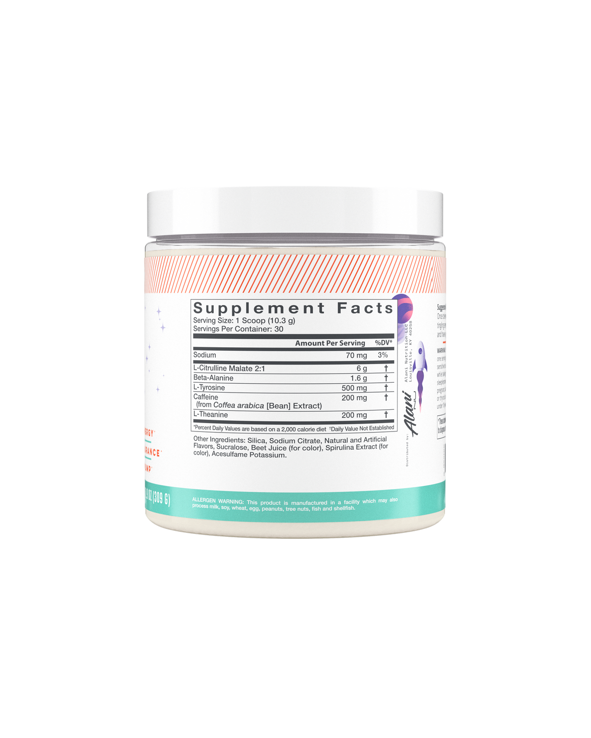 Alani Nu Pre-Workout - Galaxy Lemonade G3 - image 3