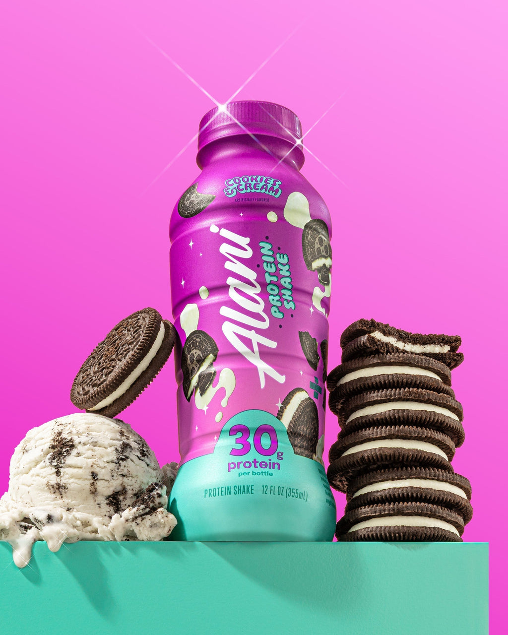 Alani Nu 30g protein shake - cookies & cream B3 - image 3