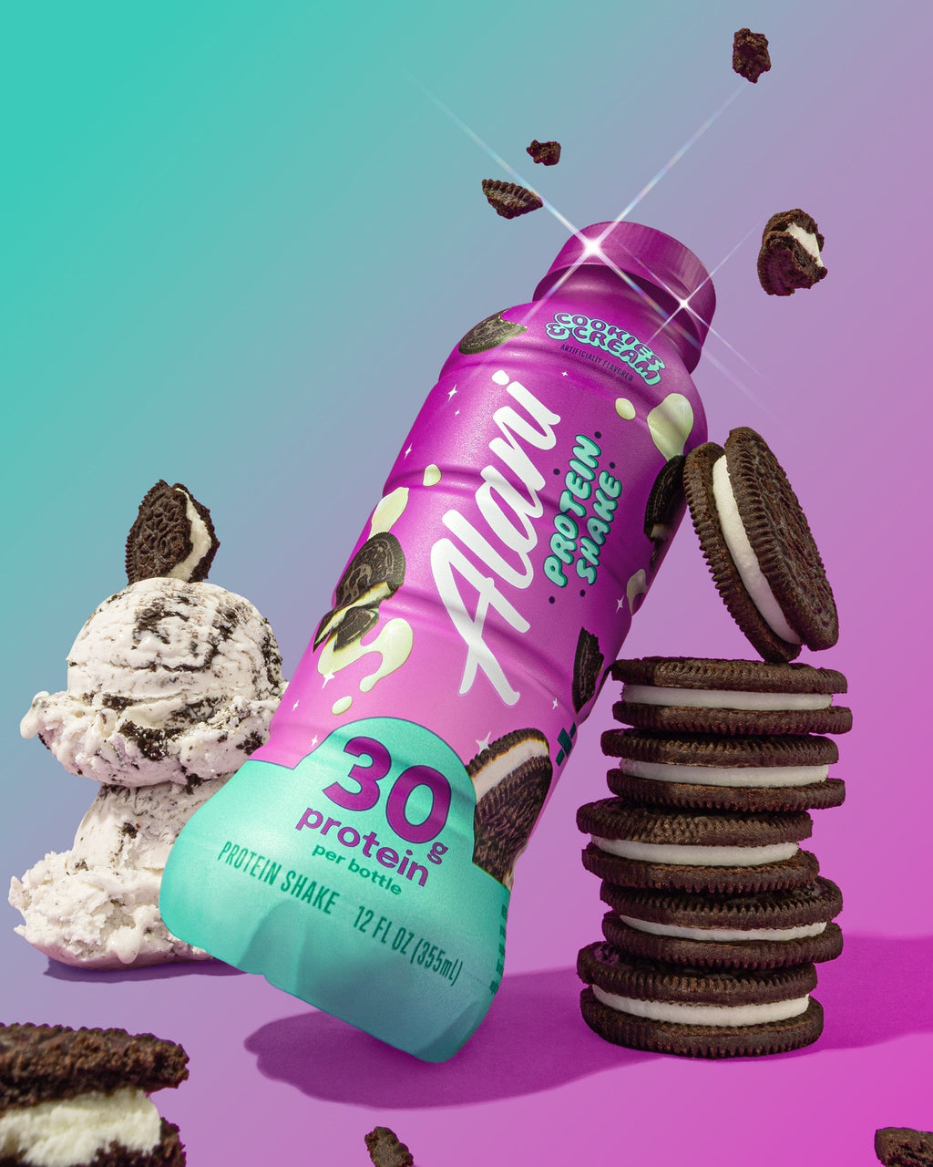 Alani Nu 30g protein shake - cookies & cream B3 - image 5