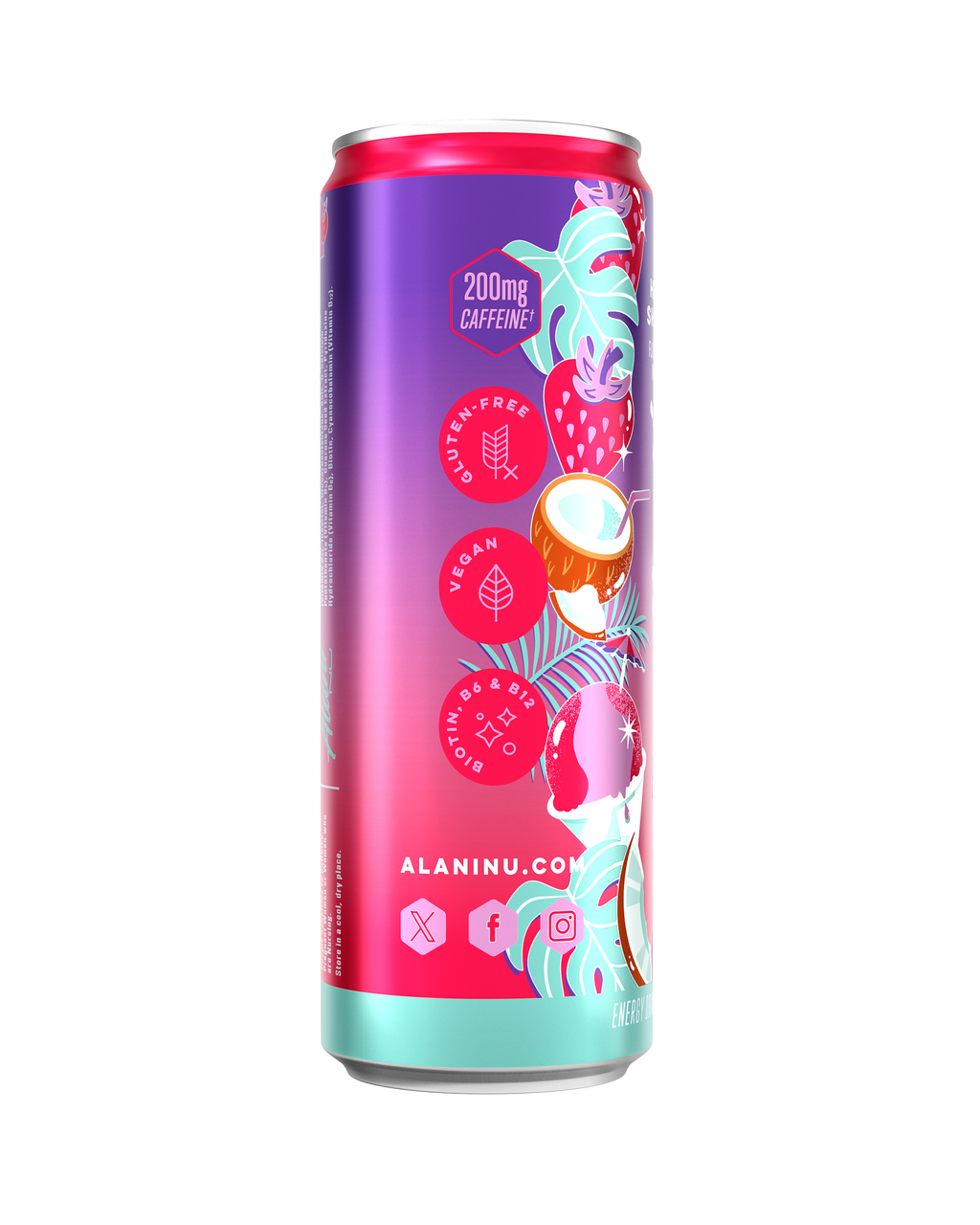 Alani Nu Energy Drink - Hawaiian Shaved Ice W9 - image 2