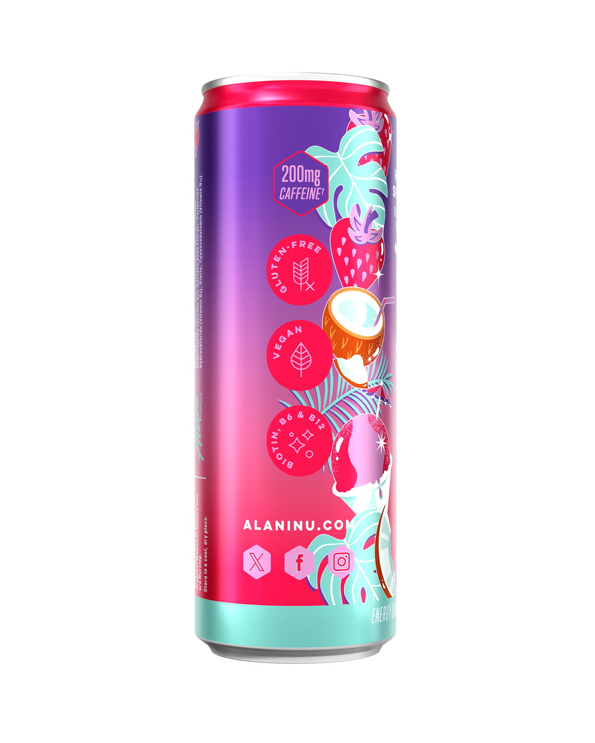 Alani Nu Energy Drink - Hawaiian Shaved Ice W9 - image 2