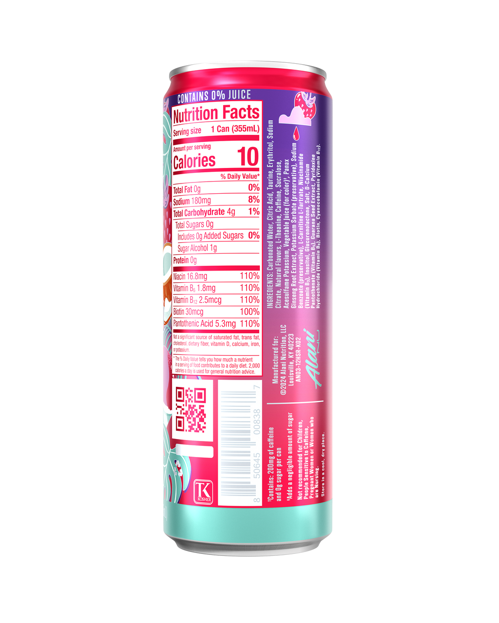 Alani Nu Energy Drink - Hawaiian Shaved Ice C2 - image 3