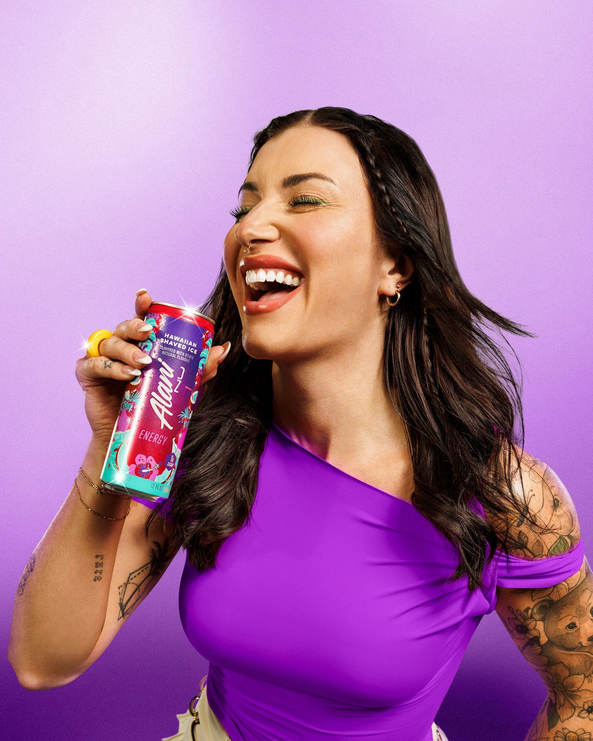 Alani Nu Energy Drink - Hawaiian Shaved Ice C2 - image 5