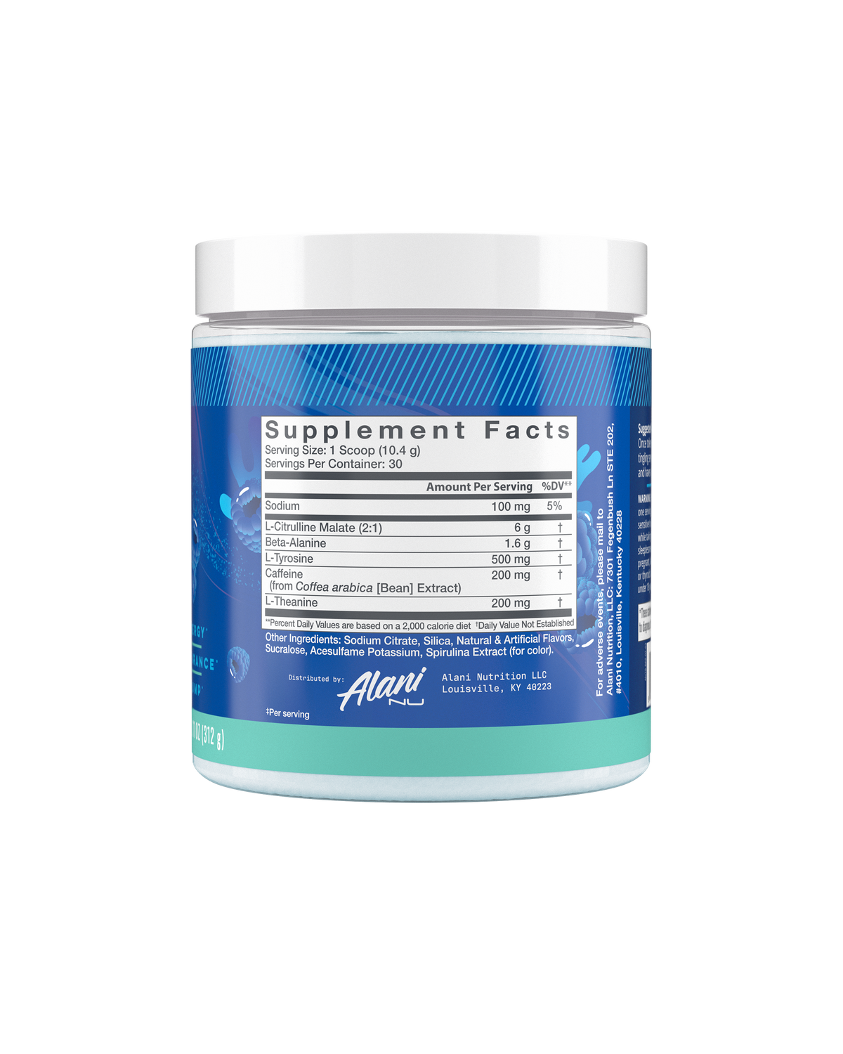 Alani Nu Pre-Workout - Breezeberry J3 - image 2