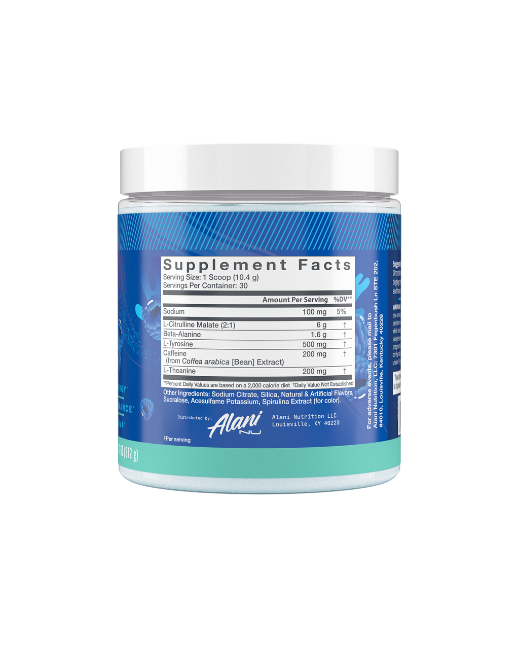Alani Nu Pre-Workout - Breezeberry X0 - image 2
