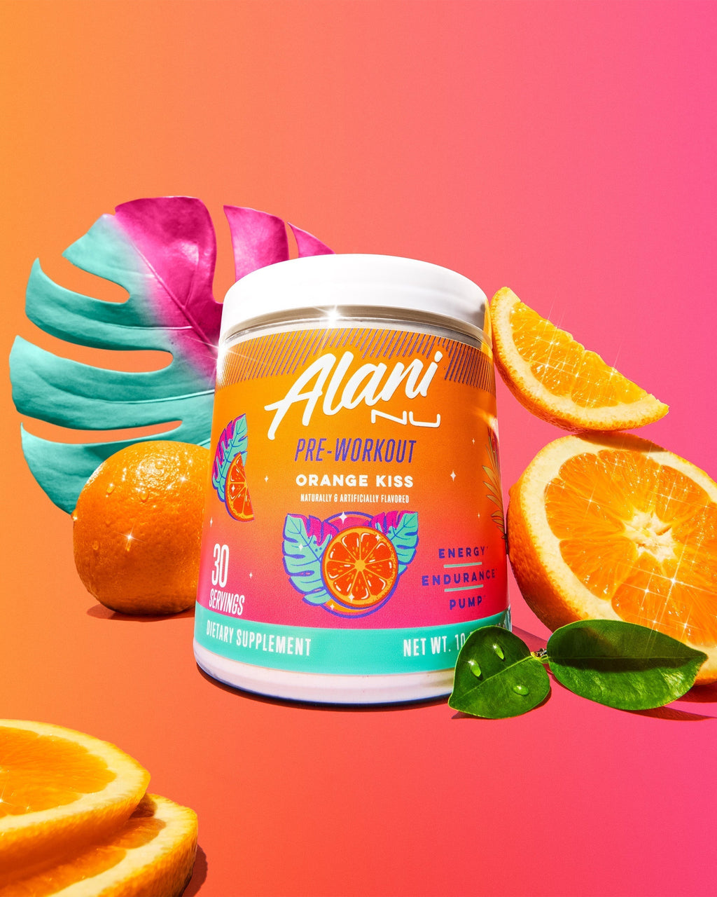 Alani Nu Pre-Workout - Orange Kiss S9 - image 4