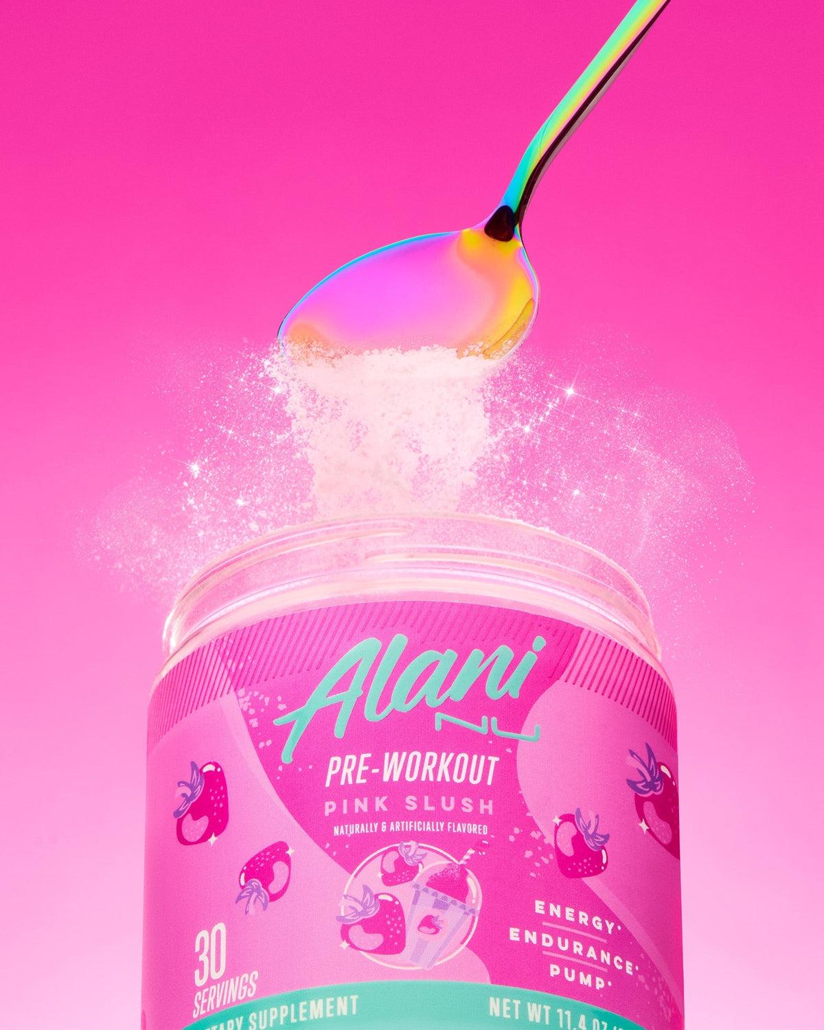 Alani Nu Pre-Workout - Pink Slush S1 - image 5