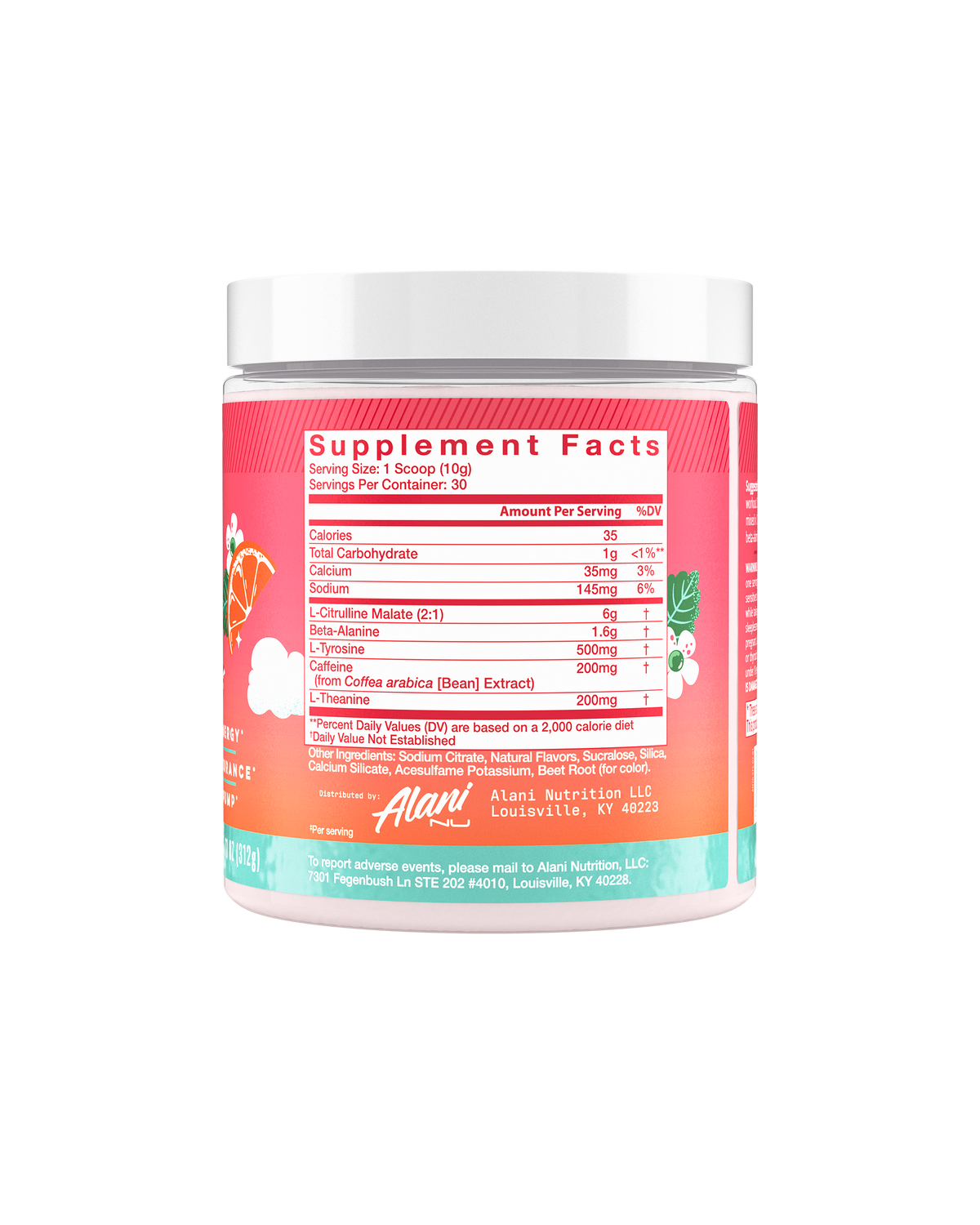 Alani Nu Pre-Workout - Strawberry Sunrise E3 - image 2