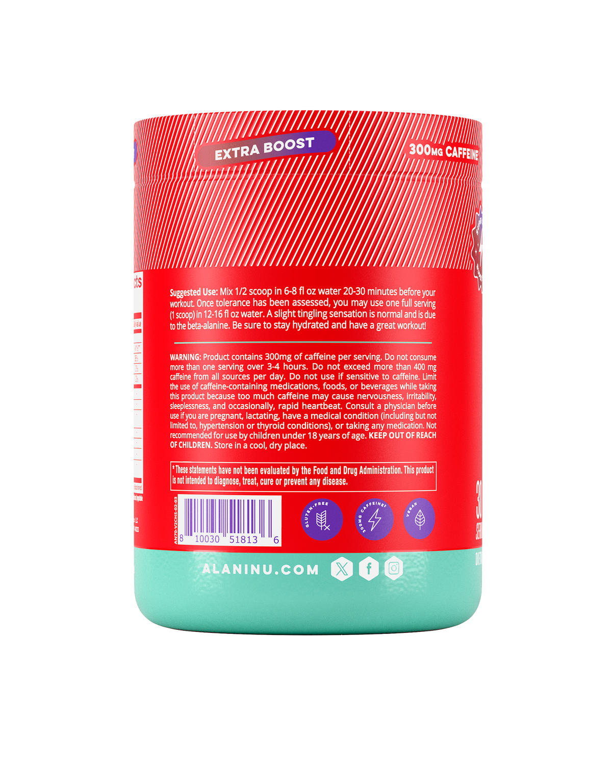 Alani Nu Pre-Workout+ - Cherry Slush I5 - image 3