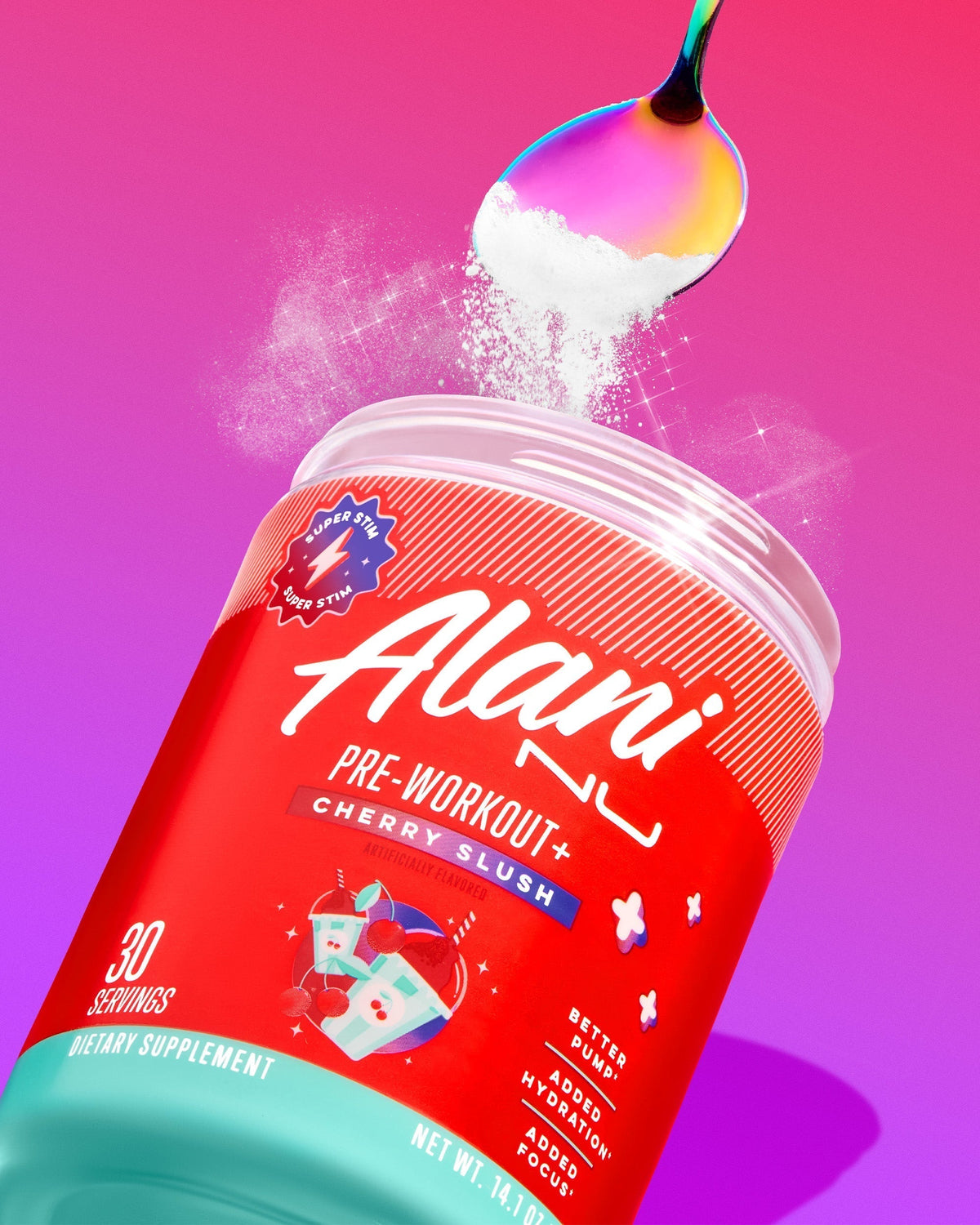 Alani Nu Pre-Workout+ - Cherry Slush I5 - image 5
