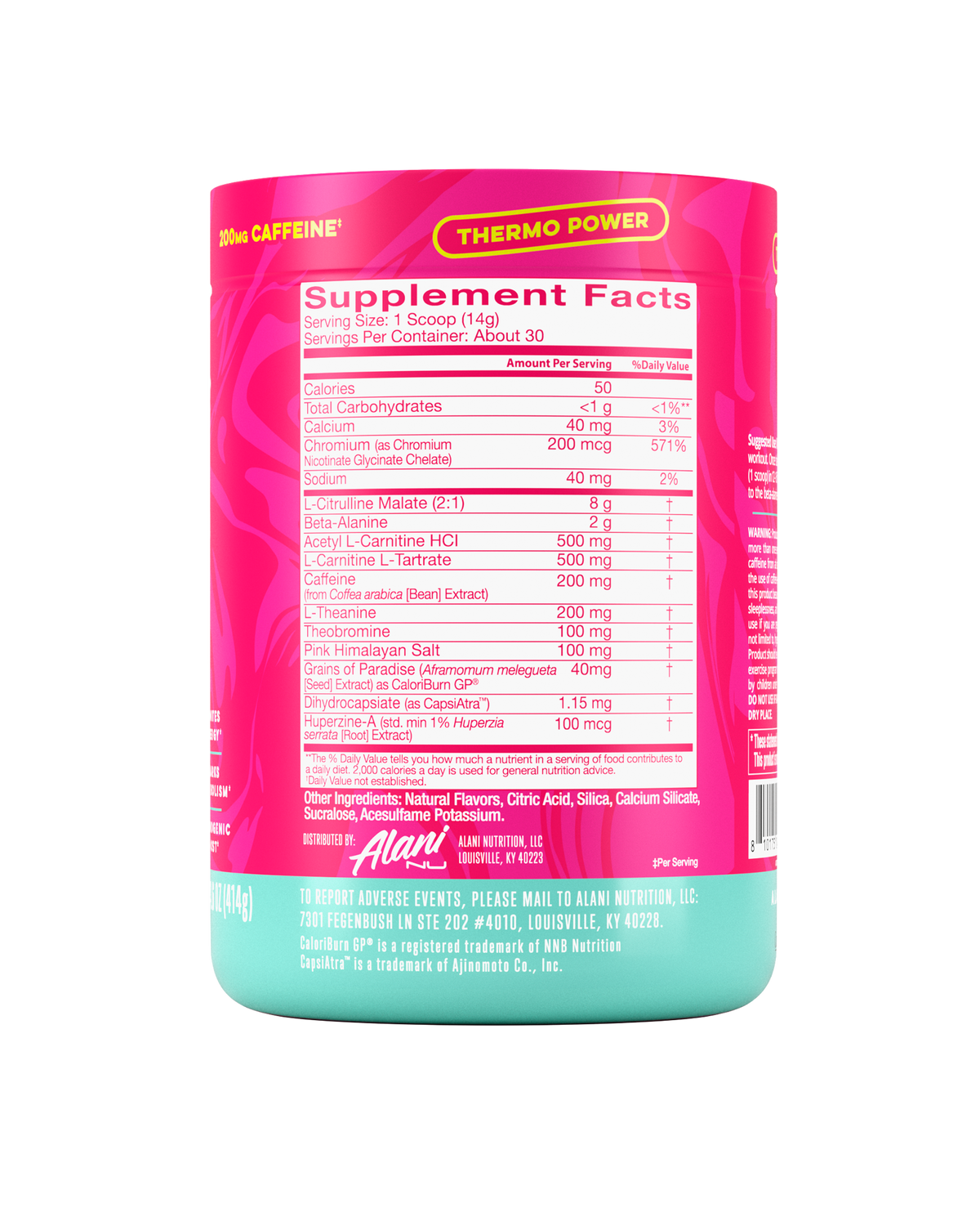Alani Nu Pre-Workout+ Burn - Dragon Fruit Rush U5 - image 2