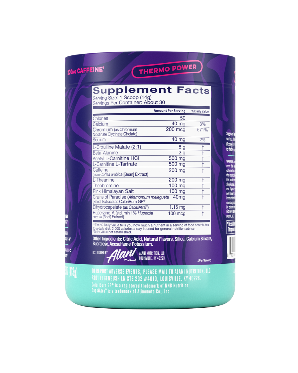 Alani Nu Pre-Workout+ Burn - Melonberry Blast Z3 - image 2