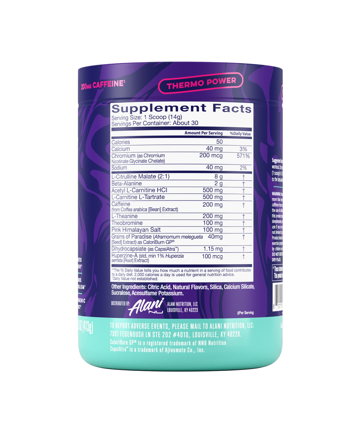 Alani Nu Pre-Workout+ Burn - Melonberry Blast Z3 - image 2