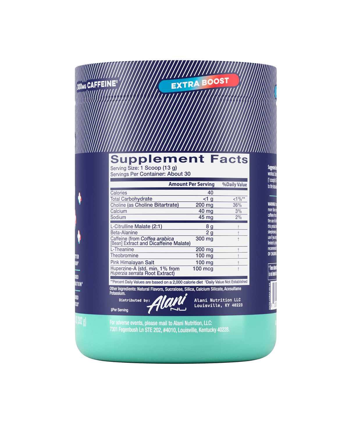 Alani Nu Pre-Workout+ - Rocket Pop P1 - image 2