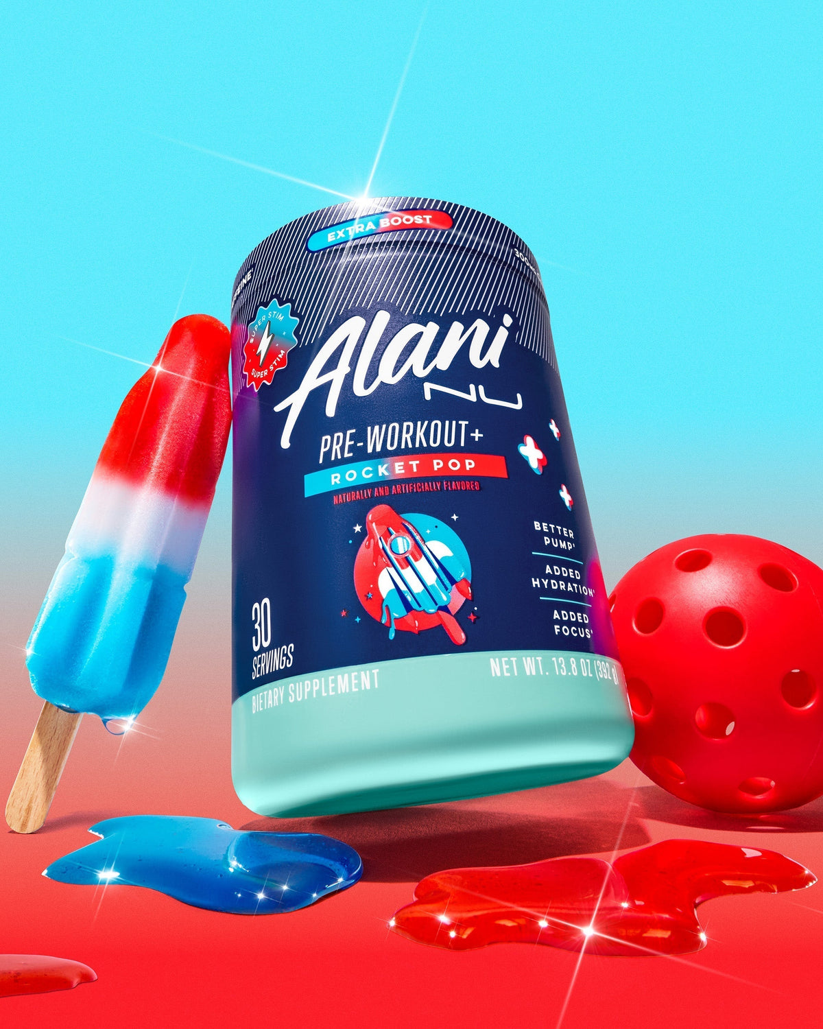 Alani Nu Pre-Workout+ - Rocket Pop P1 - image 4