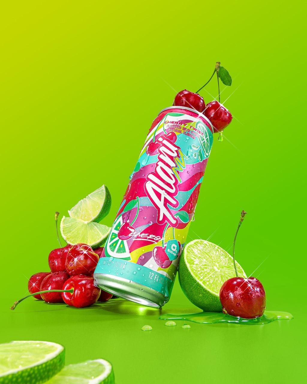 Alani Nu Energy Drink & Pre-Workout - Cherry Twist E8 - image 4
