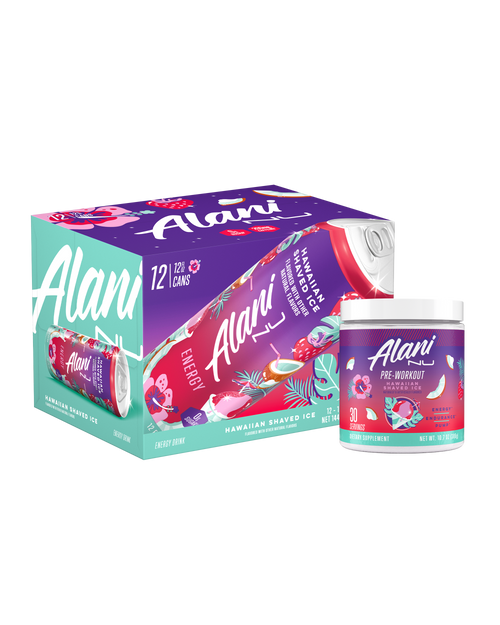 Alani Nu Energy Drink & Pre-Workout - Hawaiian Shaved Ice D5 - image 1