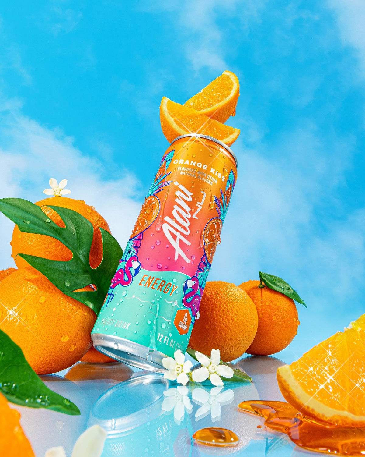Alani Nu Energy Drink & Pre-Workout - Orange Kiss R9 - image 4