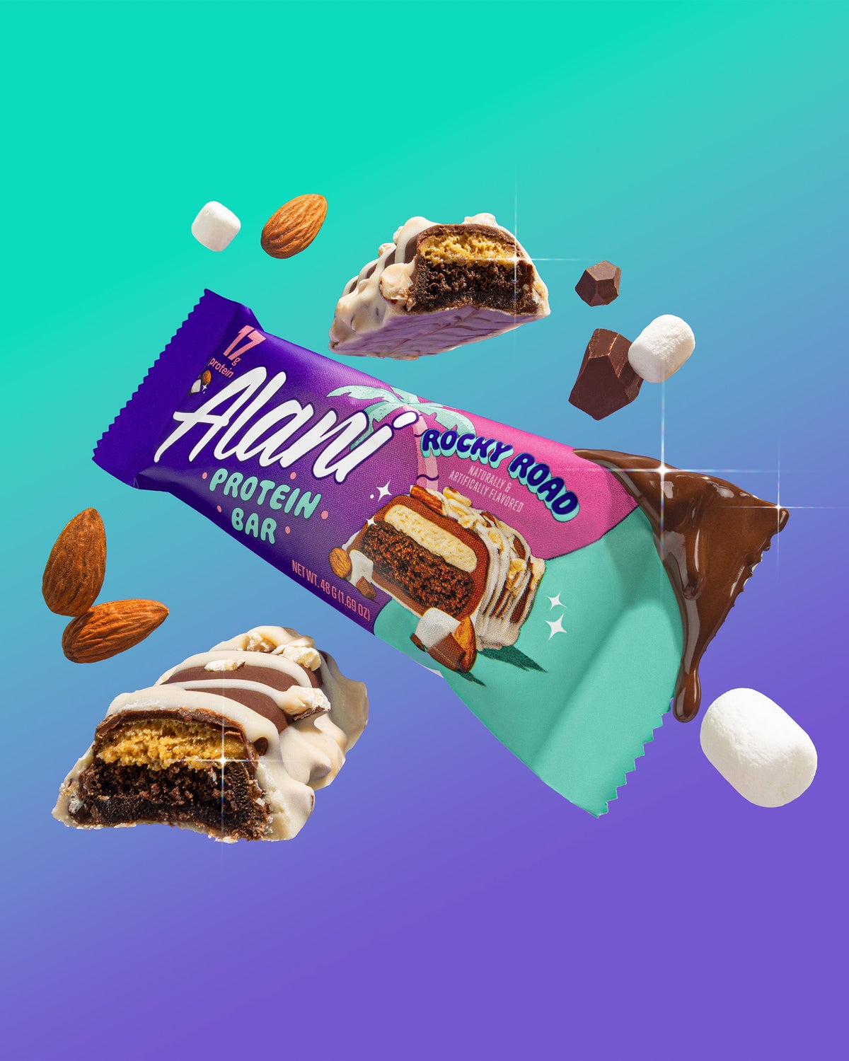 Alani Nu Protein Bar - Rocky Road C8 - image 5