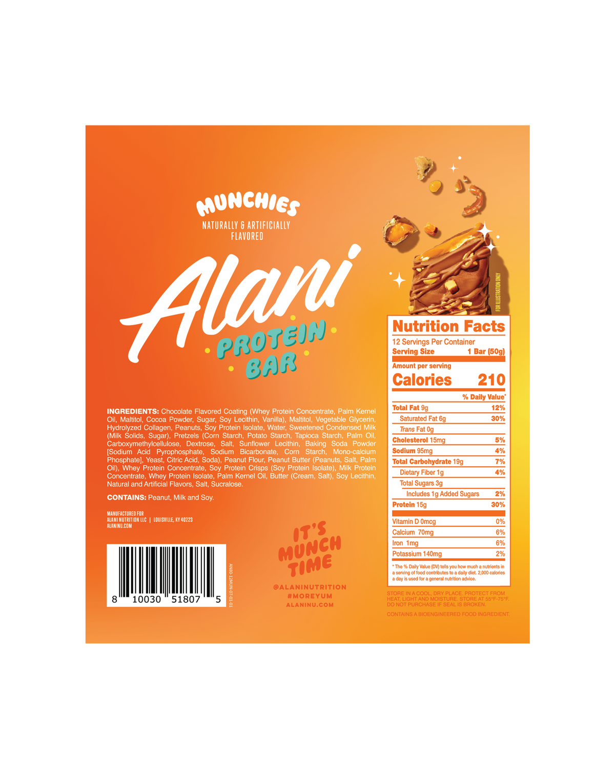 Alani Nu Protein Bar - Munchies E3 - image 3
