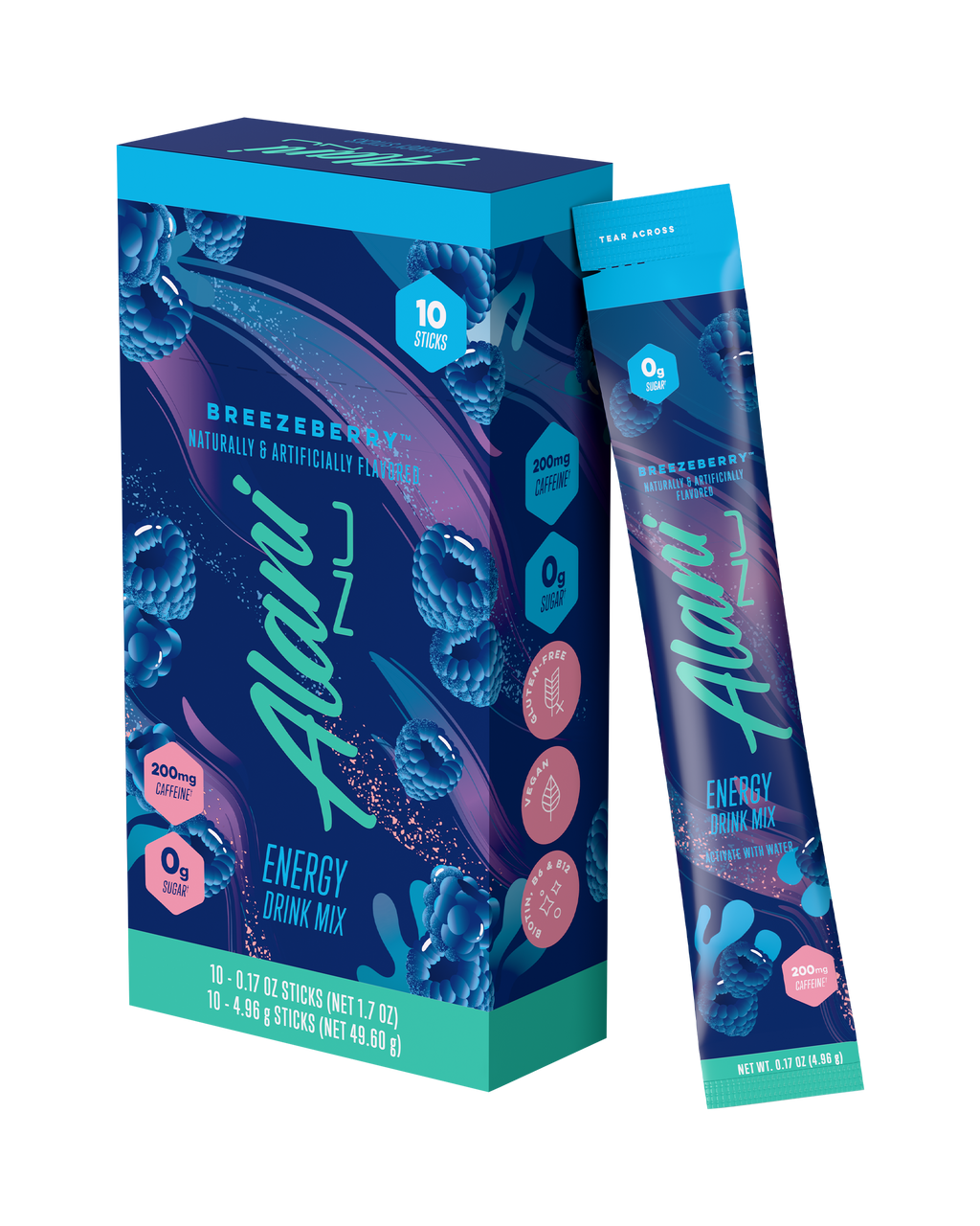 Alani Nu Energy Sticks - Breezeberry H1 - image 2