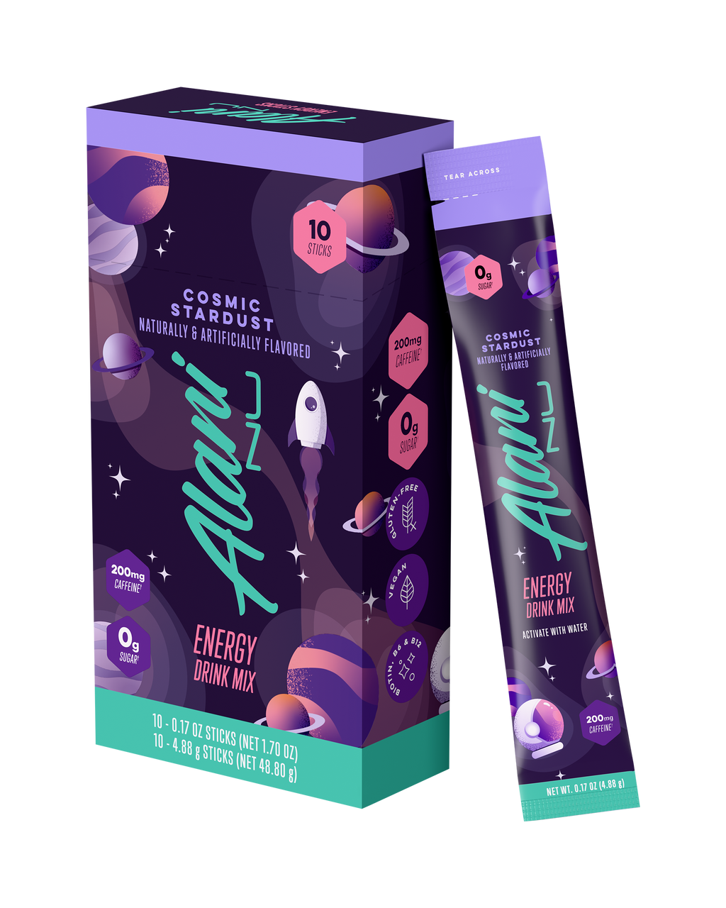 Alani Nu Energy Sticks - Cosmic Stardust J9 - image 2