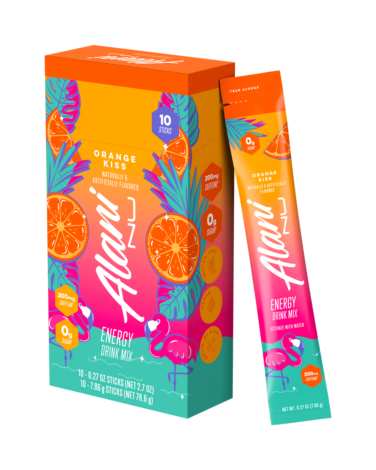 Alani Nu Energy Sticks - Orange Kiss S6 - image 2