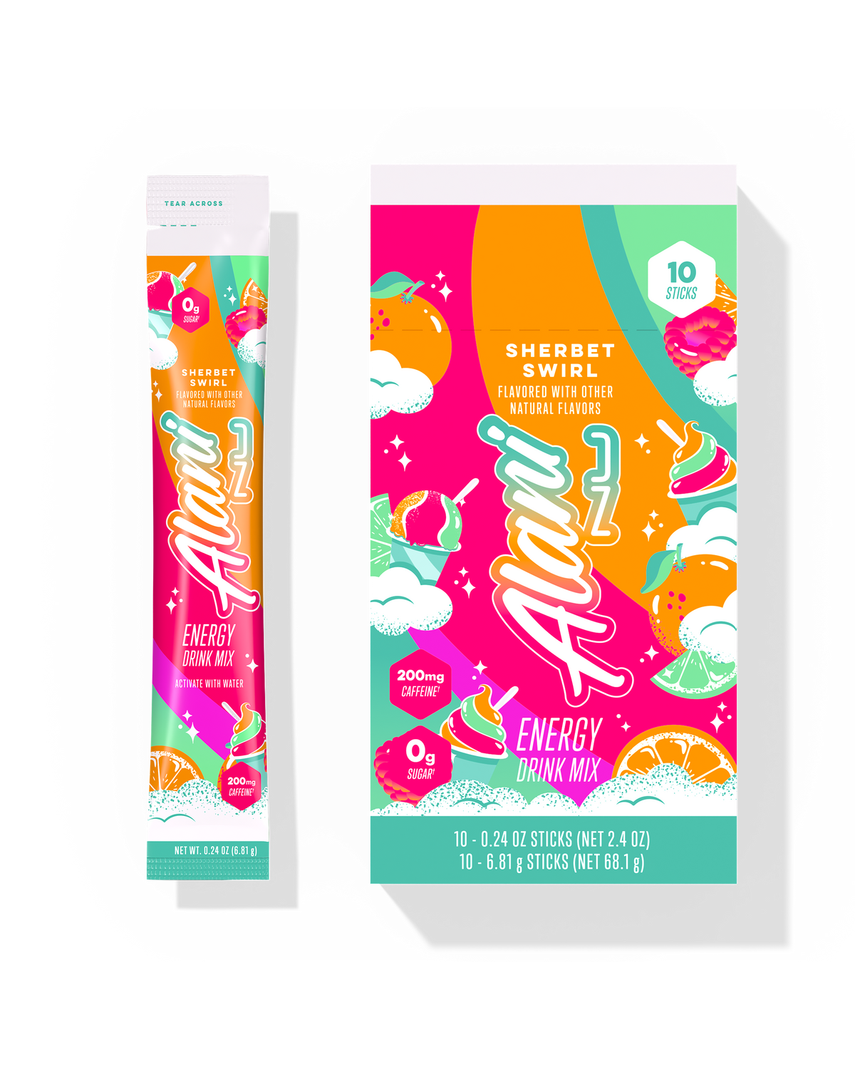 Alani Nu Energy Sticks - Sherbet Swirl I2 - image 1