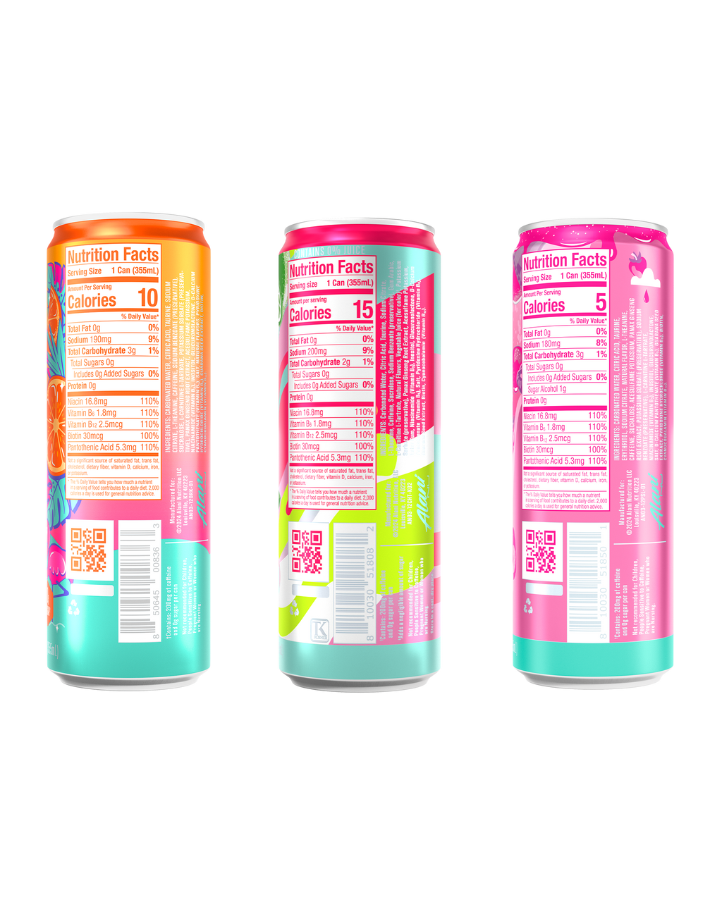 Alani Nu Energy Variety Pack - Sunshine Mix P1 - image 3