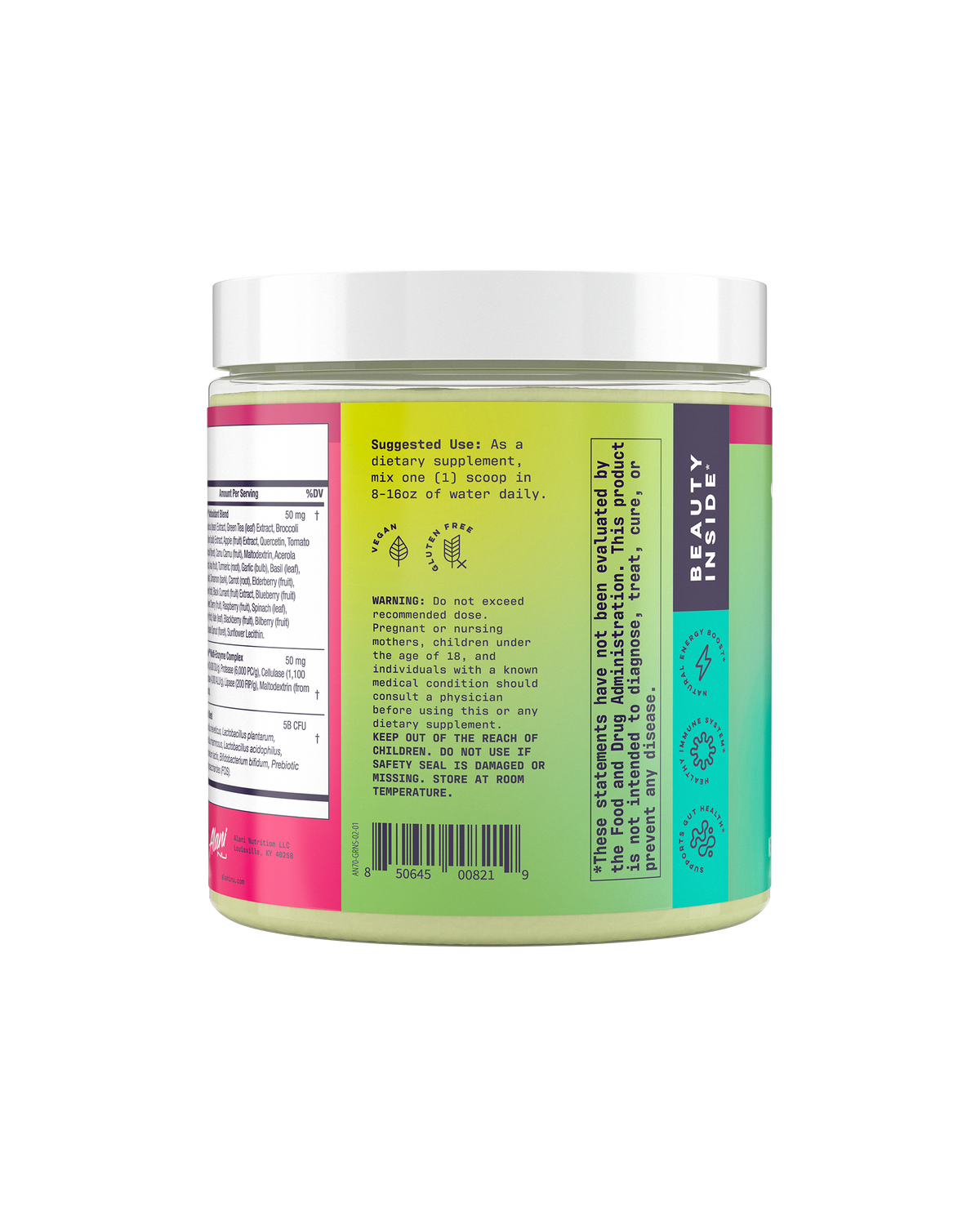 Alani Nu Super Greens - Wild Berry T8 - image 3
