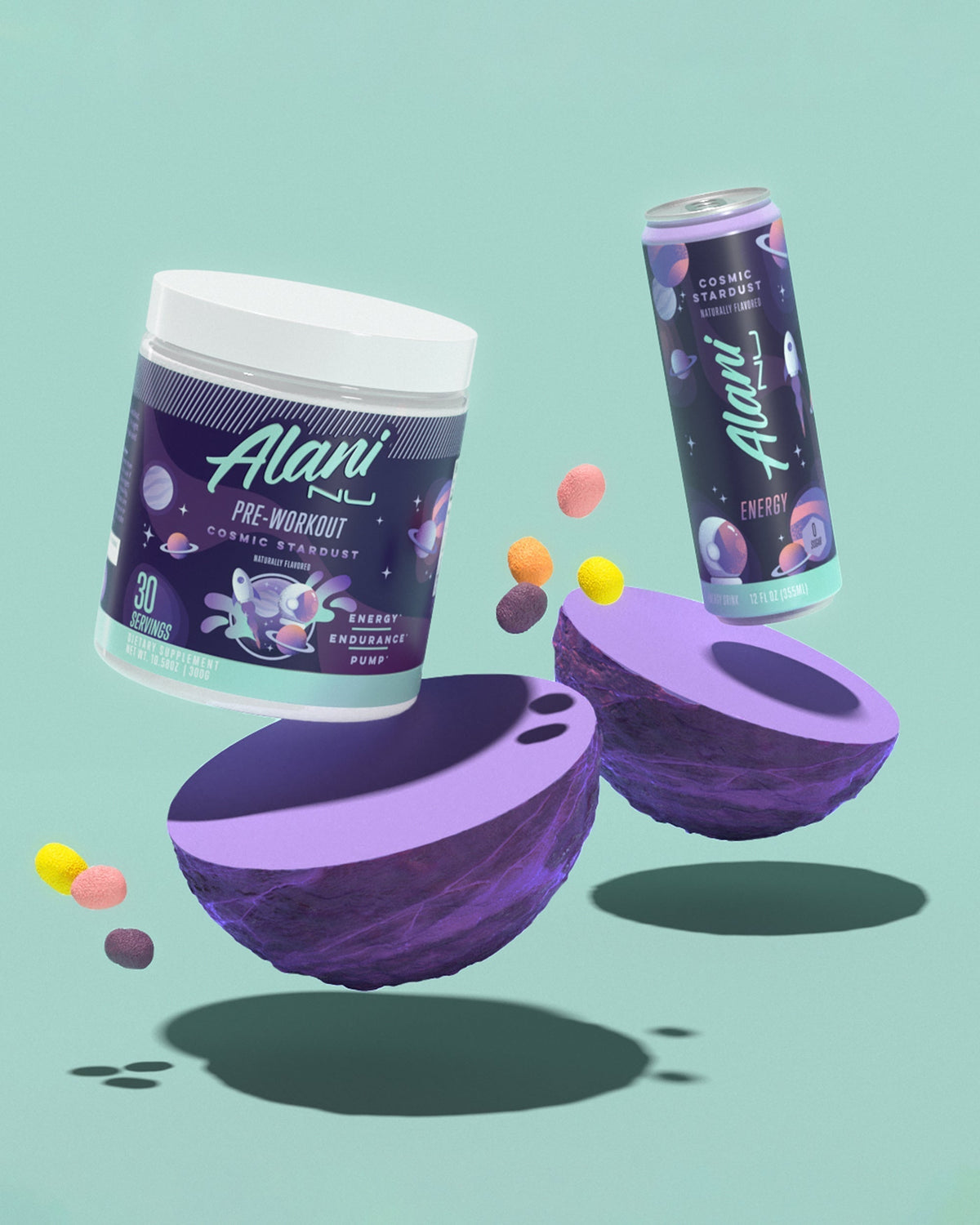 Alani Nu Pre-Workout - Cosmic Stardust C7 - image 4