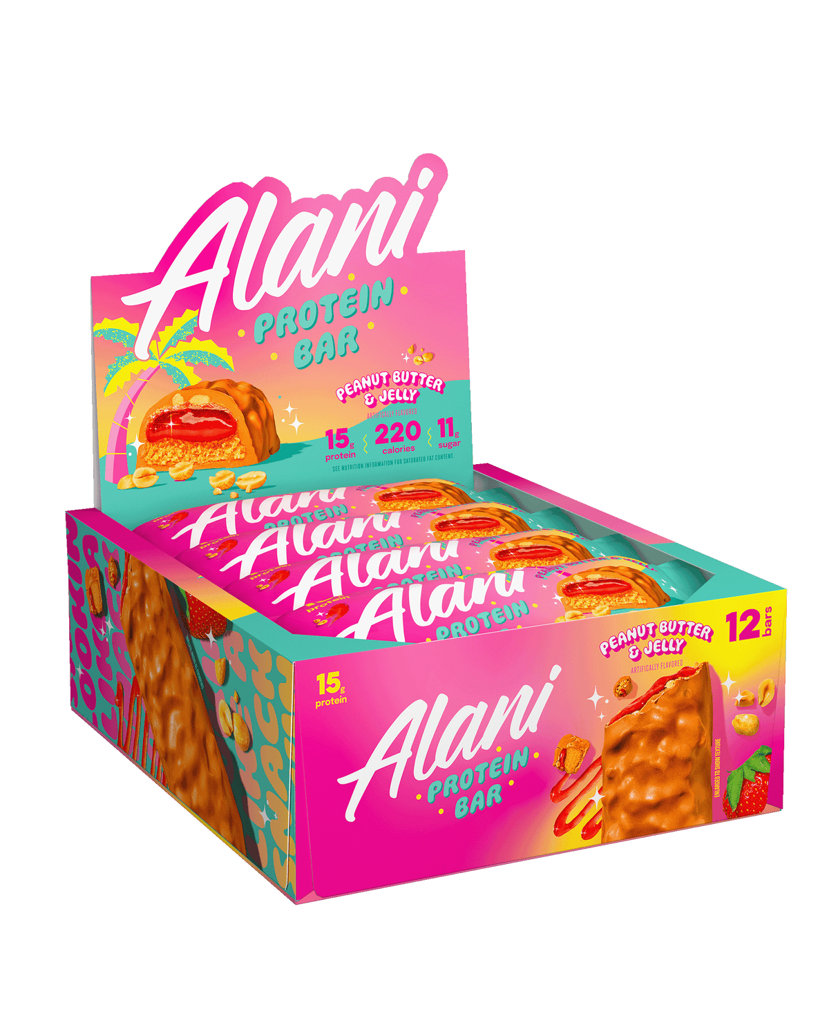 Alani Nu Protein Bar - Peanut Butter & Jelly I9 - image 5