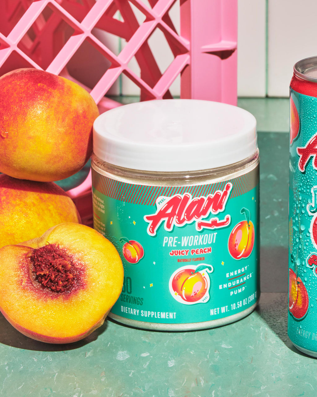Alani Nu Pre-Workout - Juicy Peach N5 - image 6