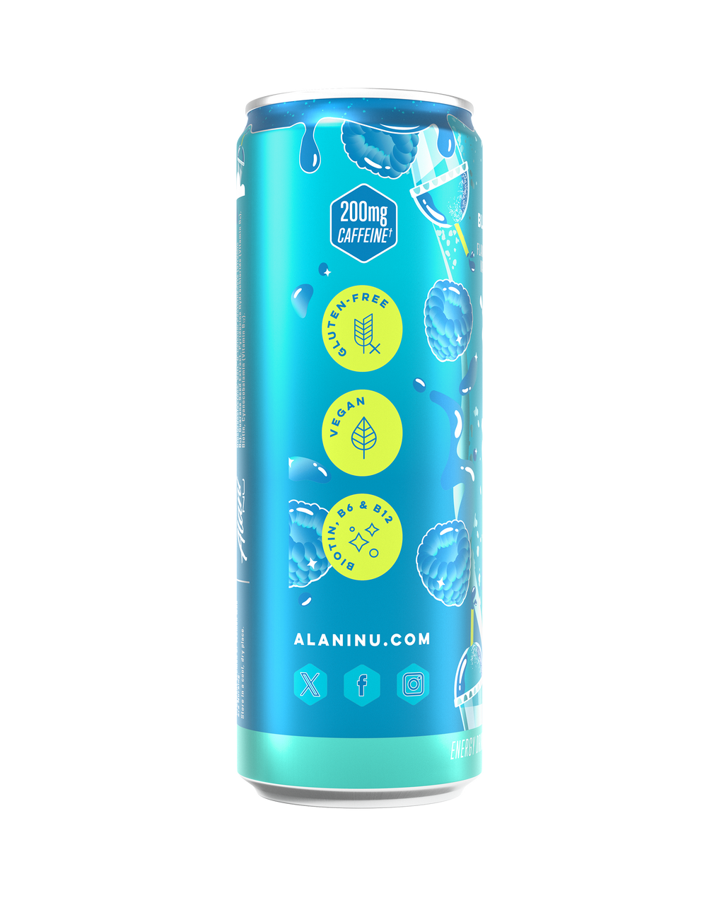 Alani Nu Energy Drink - Blue Slush P3 - image 2