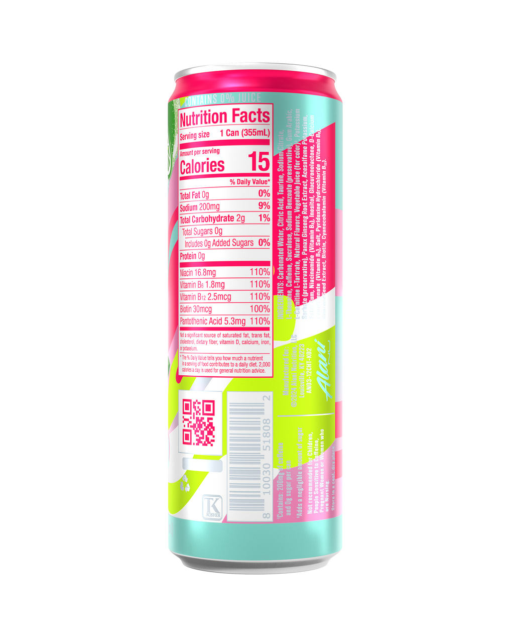 Alani Nu Energy Drink - Cherry Twist I7 - image 3