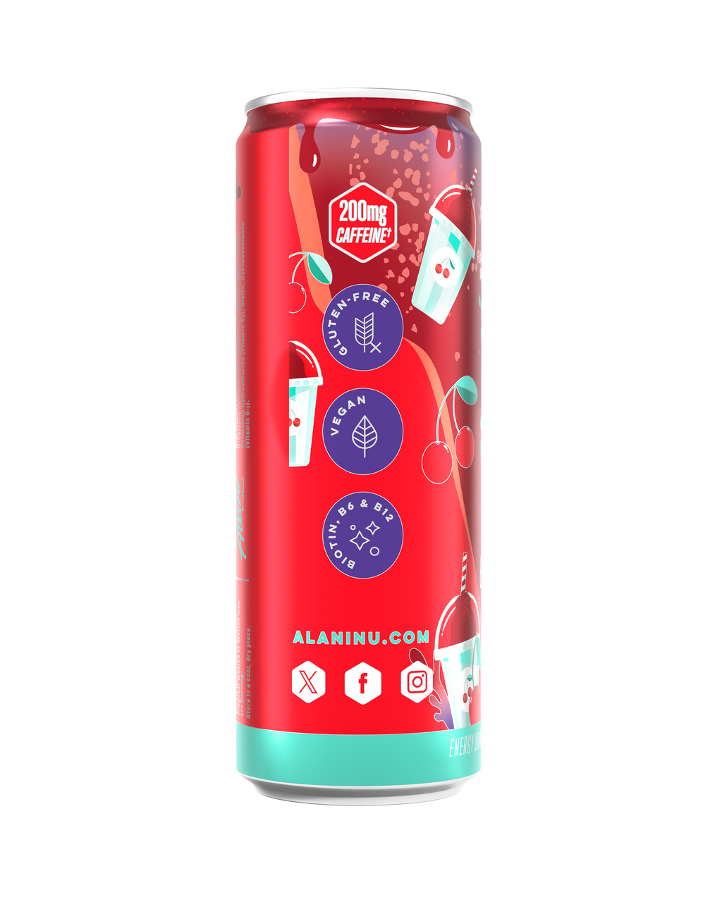 Alani Nu Energy Drink - Cherry Slush C6 - image 2