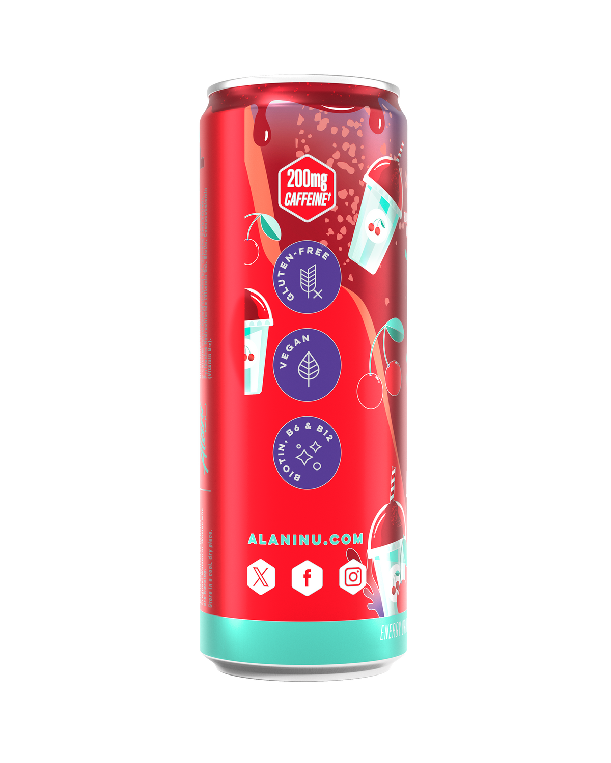Alani Nu Energy Drink - Cherry Slush C6 - image 2