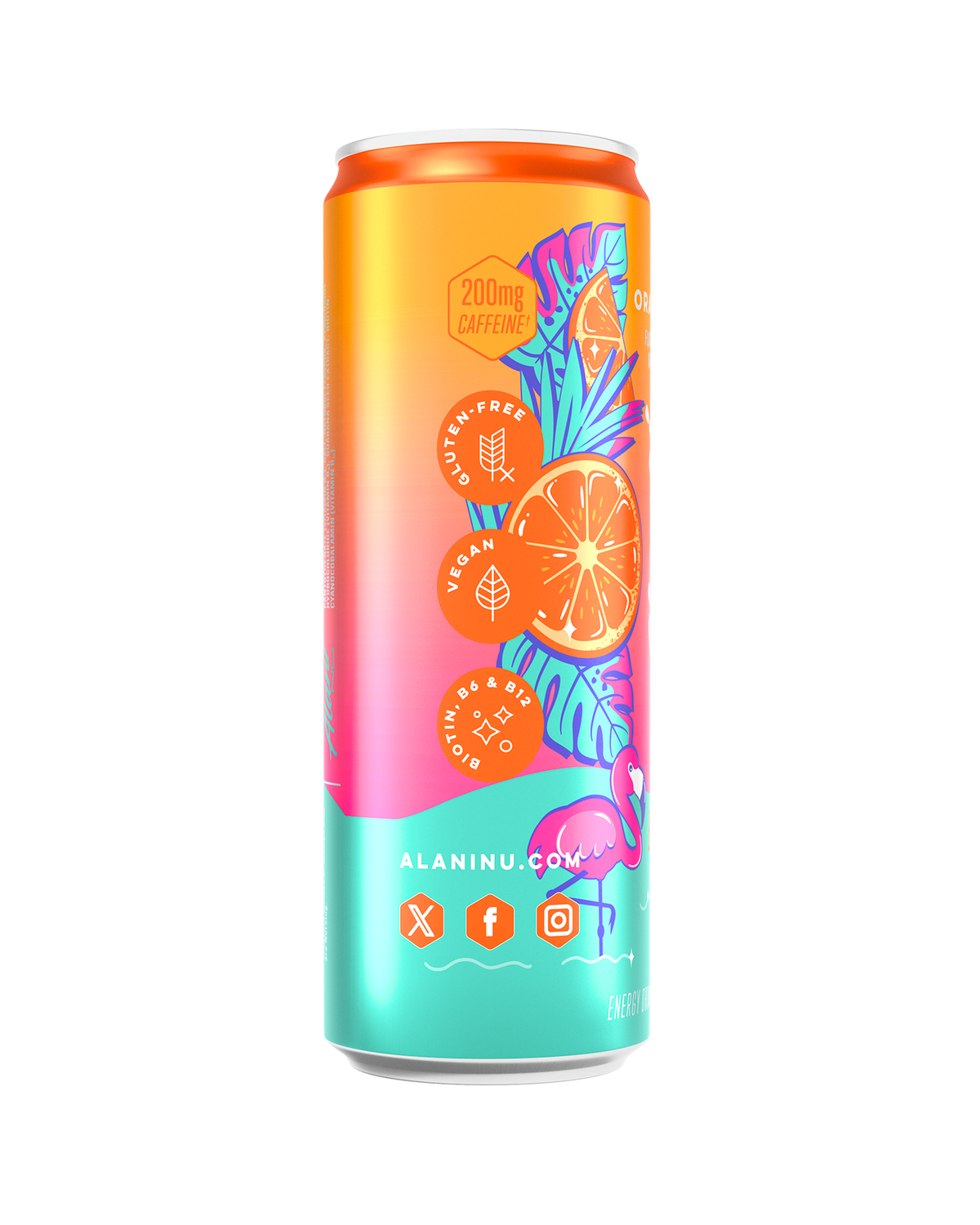 Alani Nu Energy Drink - Orange Kiss X8 - image 2