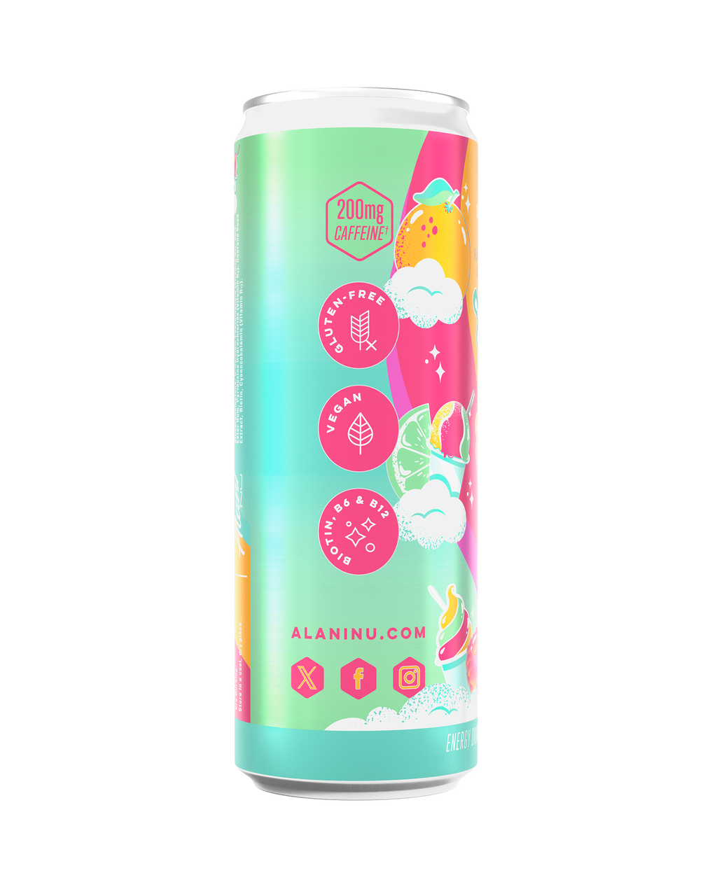 Alani Nu Energy Drink - Sherbet Swirl X1 - image 2
