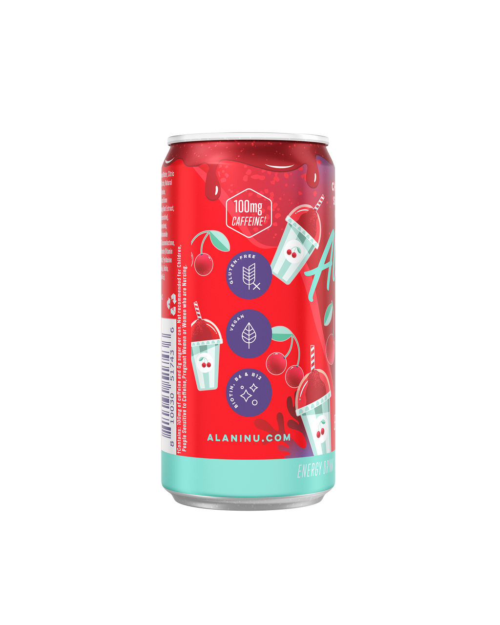 Alani Nu Mini Energy - Cherry Slush U9 - image 2