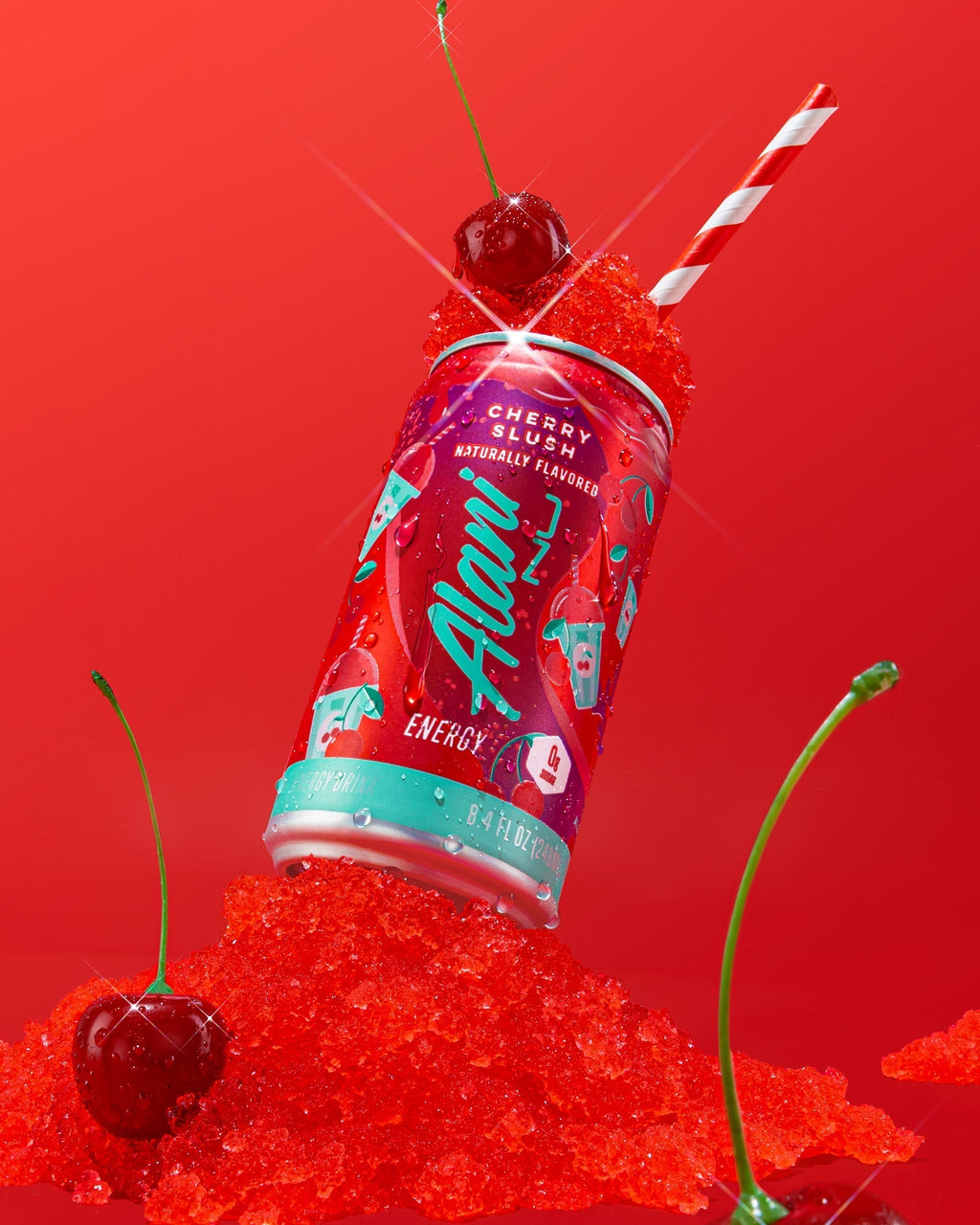 Alani Nu Mini Energy - Cherry Slush U9 - image 4