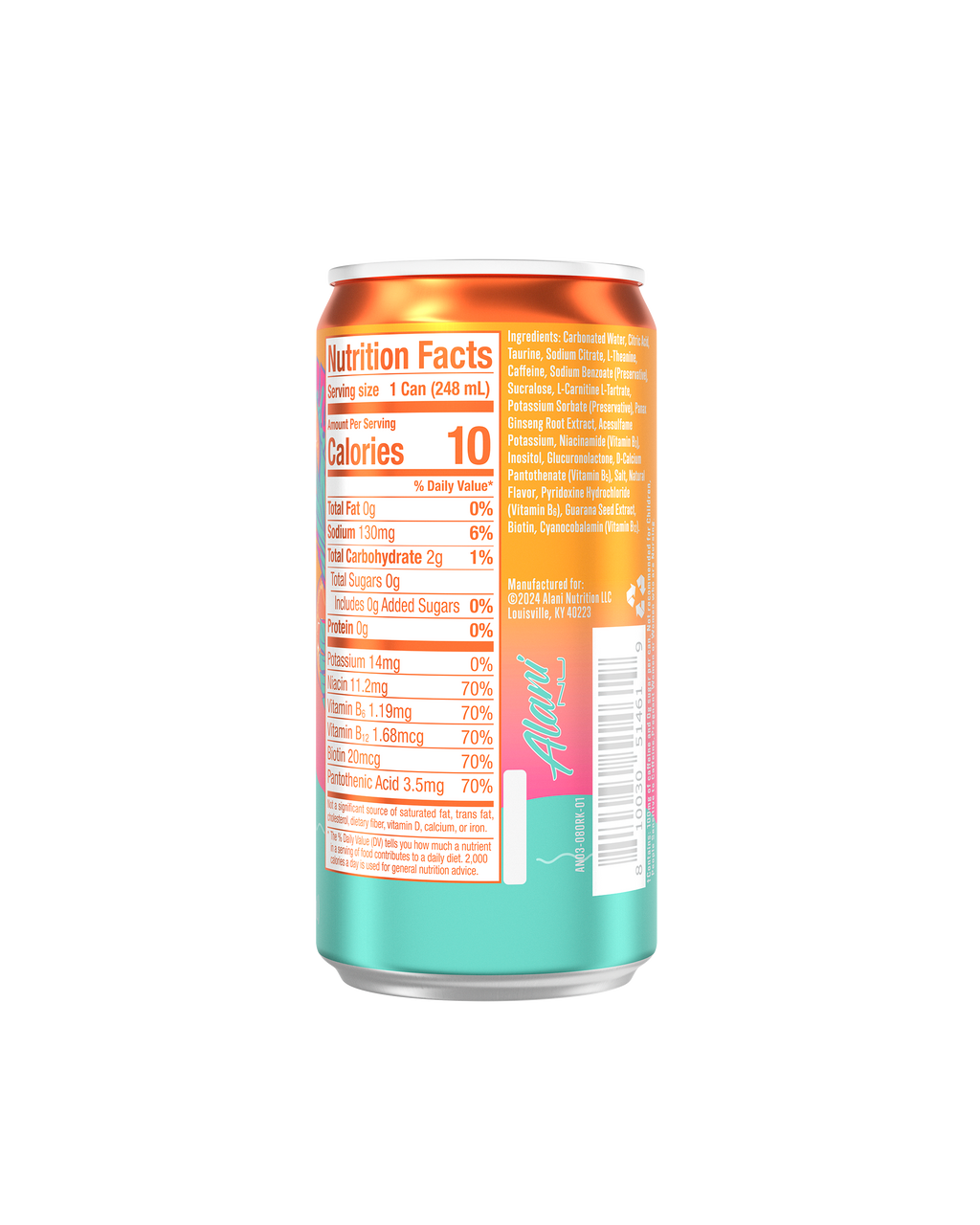 Alani Nu Mini Energy - Orange Kiss V1 - image 3