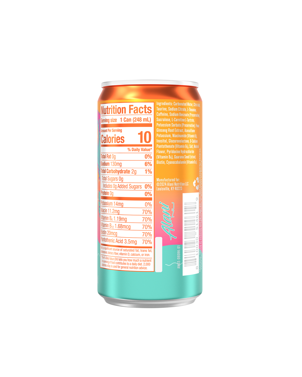 Alani Nu Mini Energy - Orange Kiss V1 - image 3