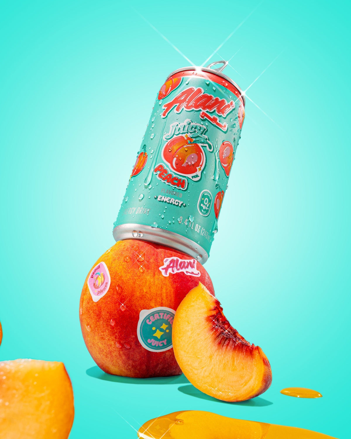 Alani Nu Mini Energy - Juicy Peach B2 - image 4